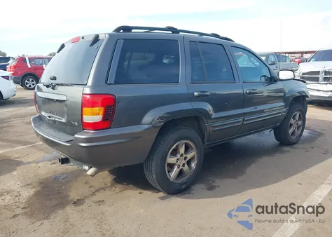 2004 Jeep Grand Cherokee Limited z USA, uszkodzony, nr VIN 1J8GW58N84C414294